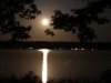 Moonrise over Gun Lake