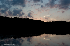 Twilight at Hall Lake