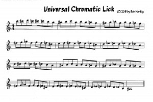 Universal Chromatic Lick